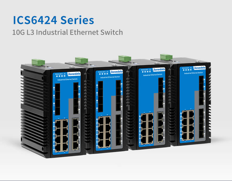 ICS6424 Series | Switch Công Nghiệp Quản Lý Layer 3 Gigabit/10 Gigabit