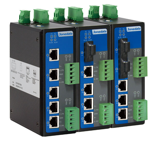 IES615-2DI Series | Switch Công Nghiệp Quản Lý Layer 2, 2x3IN1 Isolated Serial Ports